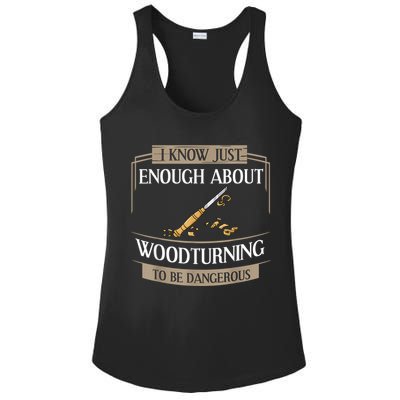 Woodturner Lathe Tools Project Woodturning Ladies PosiCharge Competitor Racerback Tank