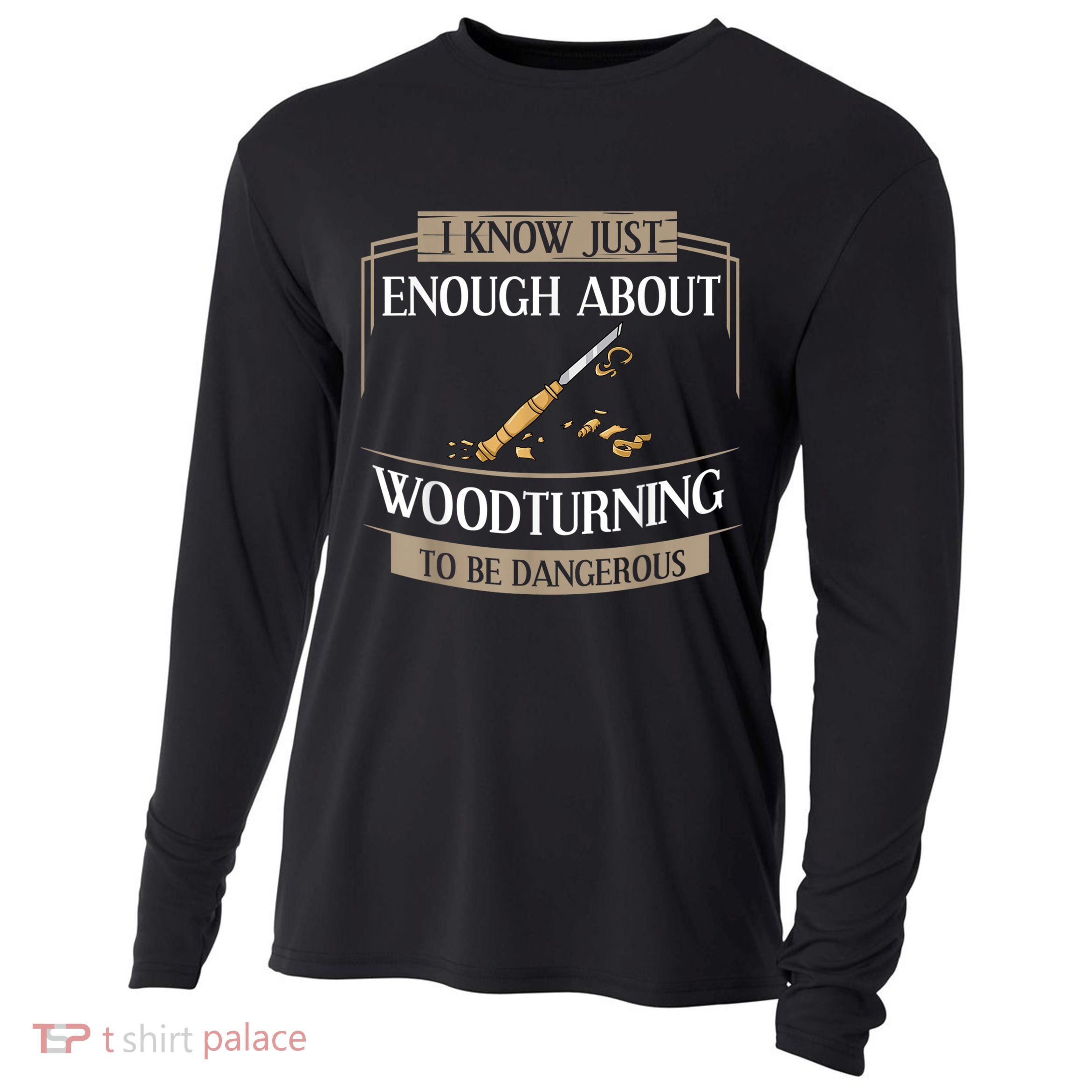 Woodturner Lathe Tools Project Woodturning Cooling Performance Long Sleeve Crew