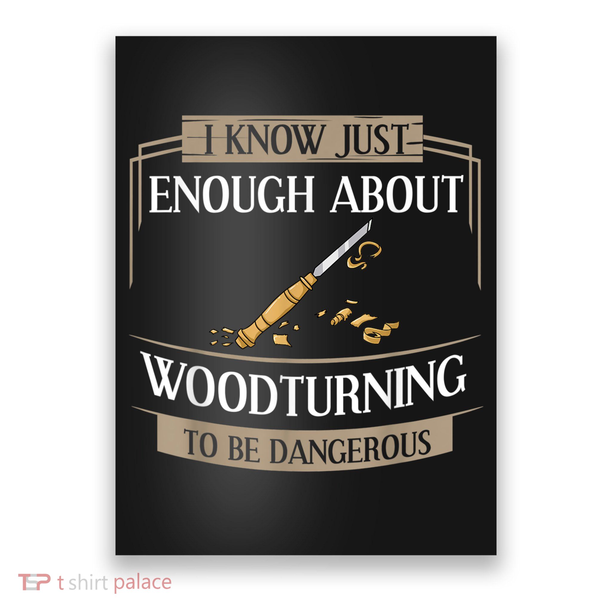 Woodturner Lathe Tools Project Woodturning Poster