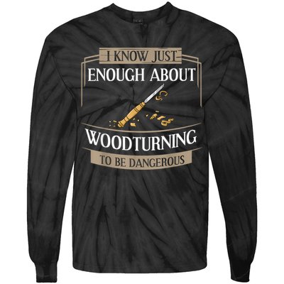 Woodturner Lathe Tools Project Woodturning Tie-Dye Long Sleeve Shirt