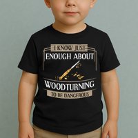 Woodturner Lathe Tools Project Woodturning Toddler T-Shirt