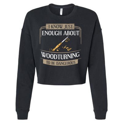 Woodturner Lathe Tools Project Woodturning Cropped Pullover Crew