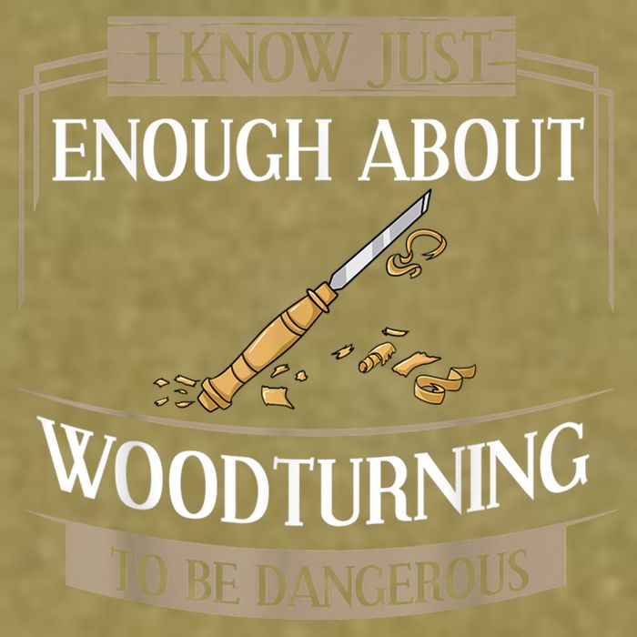Woodturner Lathe Tools Project Woodturning Garment-Dyed Women's Muscle Tee