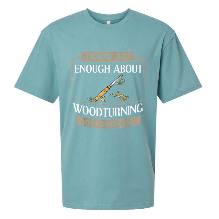 Woodturner Lathe Tools Project Woodturning Sueded Cloud Jersey T-Shirt