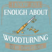 Woodturner Lathe Tools Project Woodturning Sueded Cloud Jersey T-Shirt
