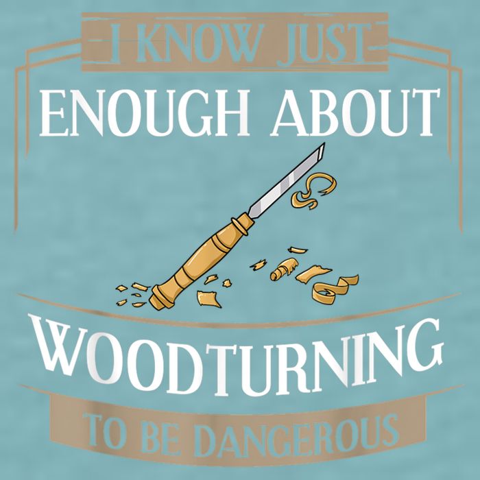 Woodturner Lathe Tools Project Woodturning Sueded Cloud Jersey T-Shirt