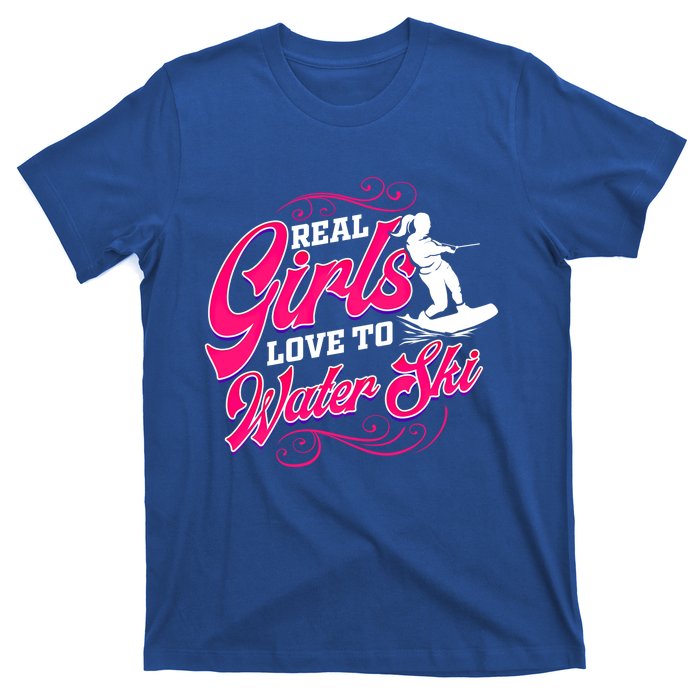 Waterski Love To Water Ski Waterskiing Gift T-Shirt