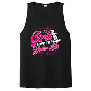 Waterski Love To Water Ski Waterskiing Gift PosiCharge Competitor Tank