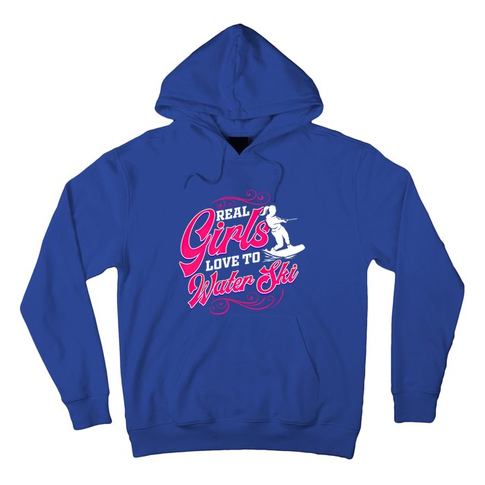 Waterski Love To Water Ski Waterskiing Gift Hoodie