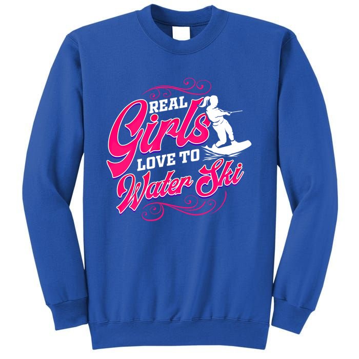 Waterski Love To Water Ski Waterskiing Gift Sweatshirt