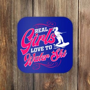 Waterski Love To Water Ski Waterskiing Gift Coaster