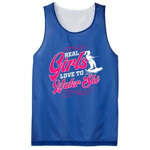 Waterski Love To Water Ski Waterskiing Gift Mesh Reversible Basketball Jersey Tank