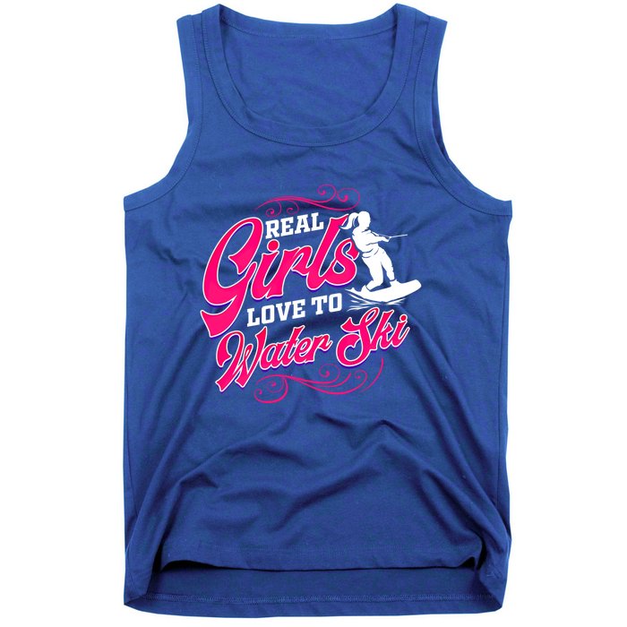 Waterski Love To Water Ski Waterskiing Gift Tank Top