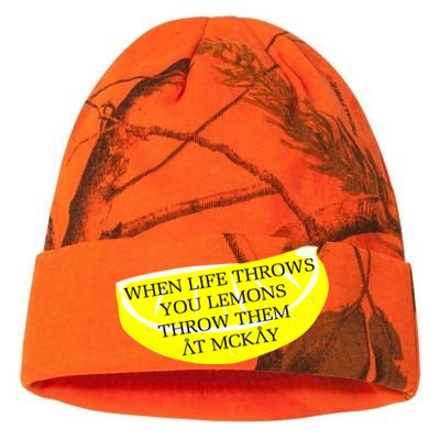 When Life Throws You Lemons Kati Licensed 12" Camo Beanie