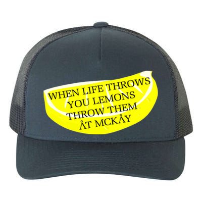 When Life Throws You Lemons Yupoong Adult 5-Panel Trucker Hat