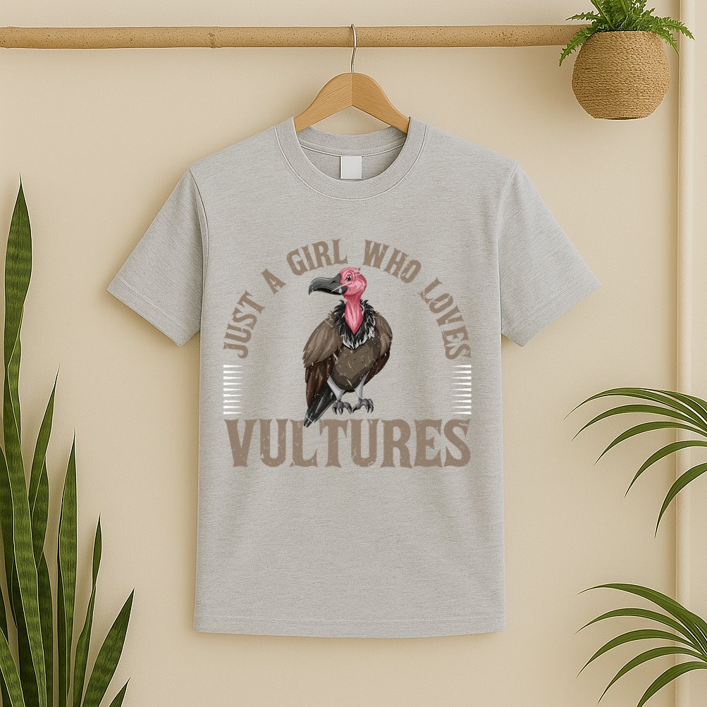 Who Loves Vultures Carrion Scavenger Bird T-Shirt