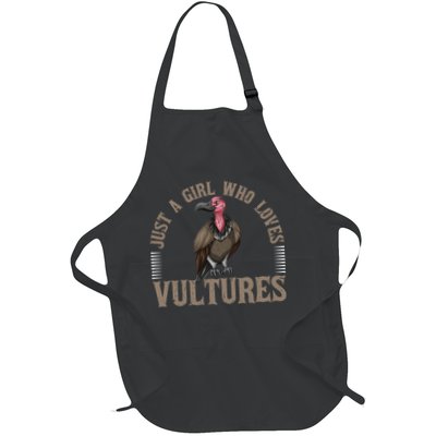 Who Loves Vultures Carrion Scavenger Bird Apron