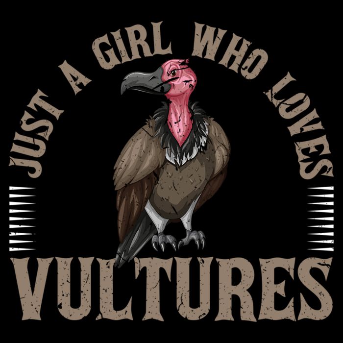 Who Loves Vultures Carrion Scavenger Bird Button