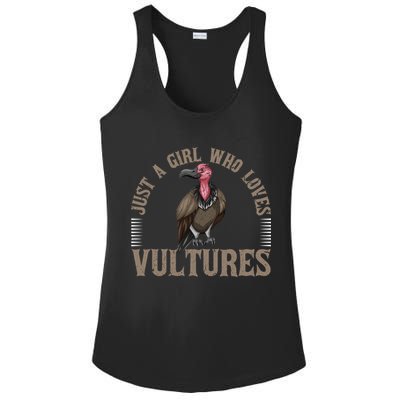 Who Loves Vultures Carrion Scavenger Bird Ladies PosiCharge Competitor Racerback Tank