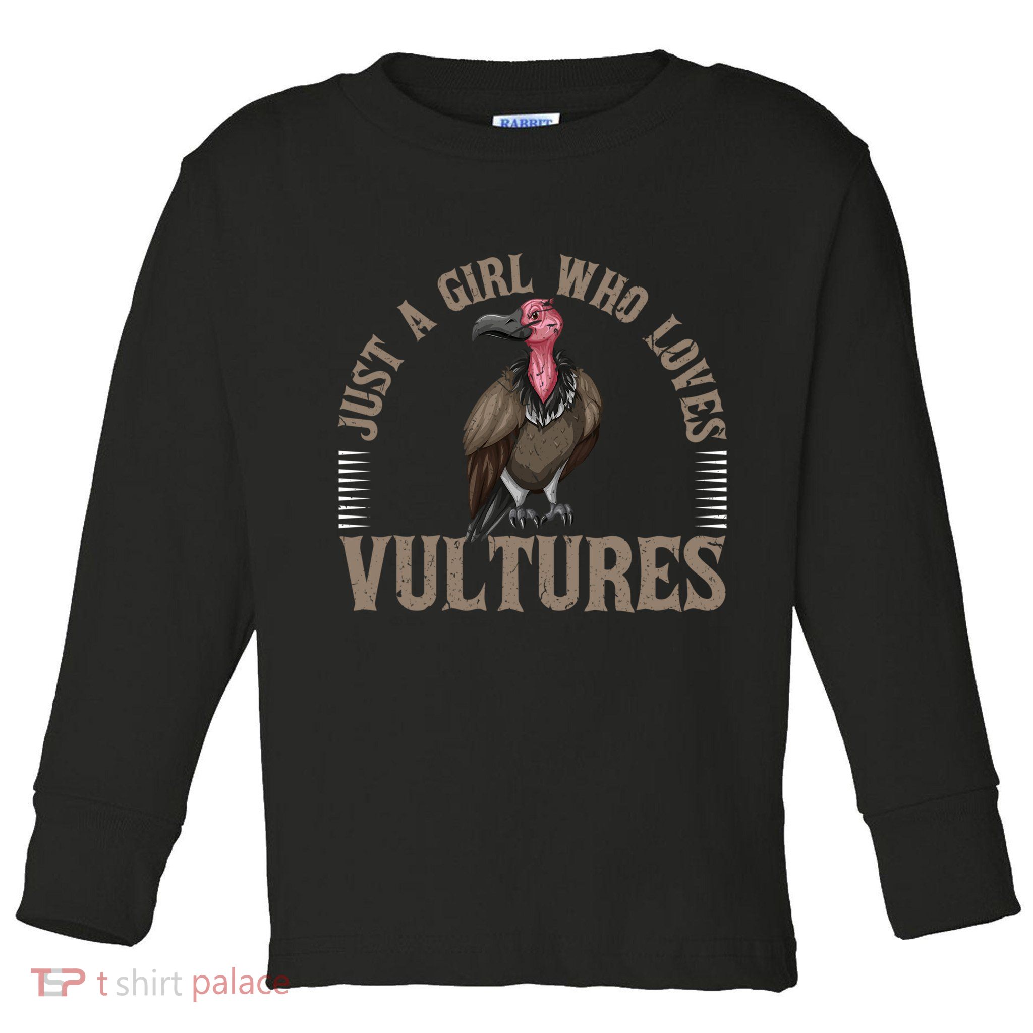 Who Loves Vultures Carrion Scavenger Bird Toddler Long Sleeve Shirt