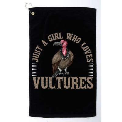 Who Loves Vultures Carrion Scavenger Bird Golf Towel