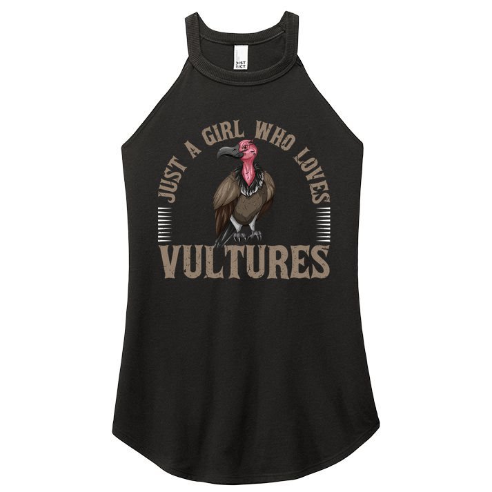 Who Loves Vultures Carrion Scavenger Bird Women's Perfect Tri Rocker Tank