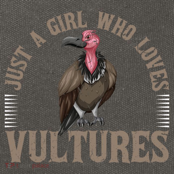 Who Loves Vultures Carrion Scavenger Bird Cotton Canvas Backpack