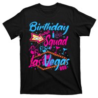 Womens Las Vegas Birthday Squad Party In Vegas Birthday T-Shirt