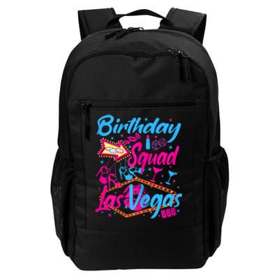 Womens Las Vegas Birthday Squad Party In Vegas Birthday Daily Commute Backpack