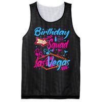 Womens Las Vegas Birthday Squad Party In Vegas Birthday Mesh Reversible Basketball Jersey Tank