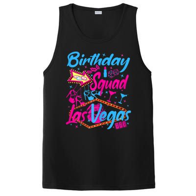 Womens Las Vegas Birthday Squad Party In Vegas Birthday PosiCharge Competitor Tank