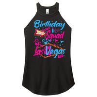 Womens Las Vegas Birthday Squad Party In Vegas Birthday Women's Perfect Tri Rocker Tank