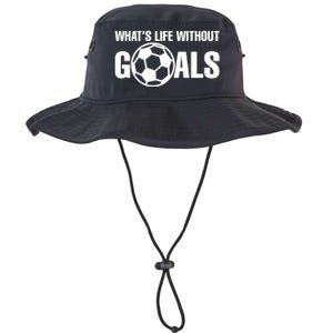 Whats Life Without Goals Soccer Player Coach Legacy Cool Fit Booney Bucket Hat