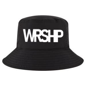 WRSHP Logo Worship Christian Cool Comfort Performance Bucket Hat