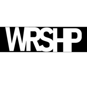 WRSHP Logo Worship Christian Bumper Sticker