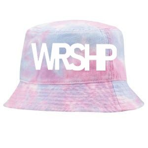 WRSHP Logo Worship Christian Tie-Dyed Bucket Hat