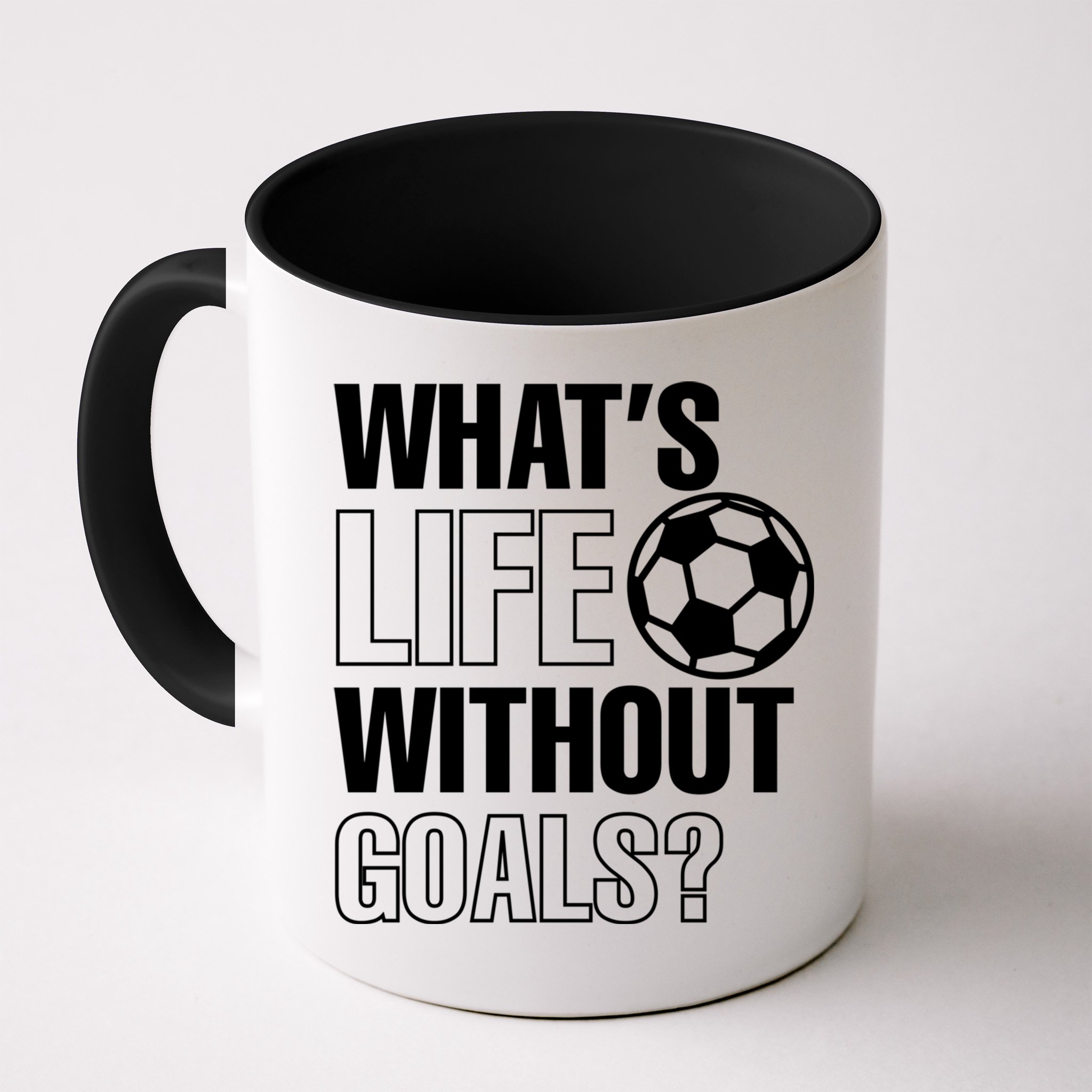 Whats Life Without Goals Soccer Player Coach Gift Mug