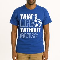 Whats Life Without Goals Soccer Player Coach Gift Tall T-Shirt