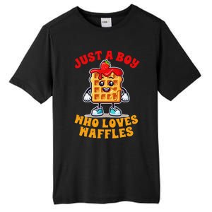 Waffle Lover Waffle Squad Foodie Just A Boy Loves Waffles Tall Fusion ChromaSoft Performance T-Shirt