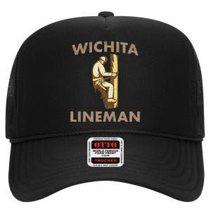 Wichita Lineman High Crown Mesh Back Trucker Hat