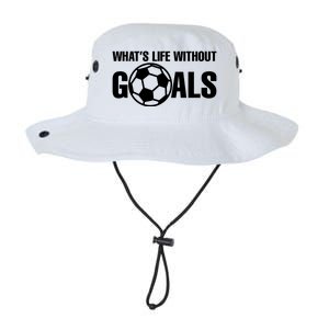 Whats Life Without Goals Soccer Player Coach Cool Gift Legacy Cool Fit Booney Bucket Hat