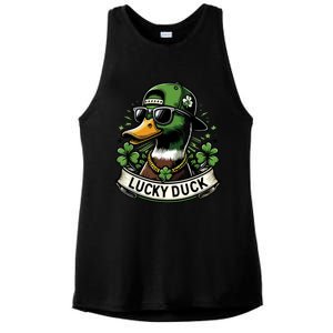 Waterfowl Lovers Ladies PosiCharge Tri-Blend Wicking Tank