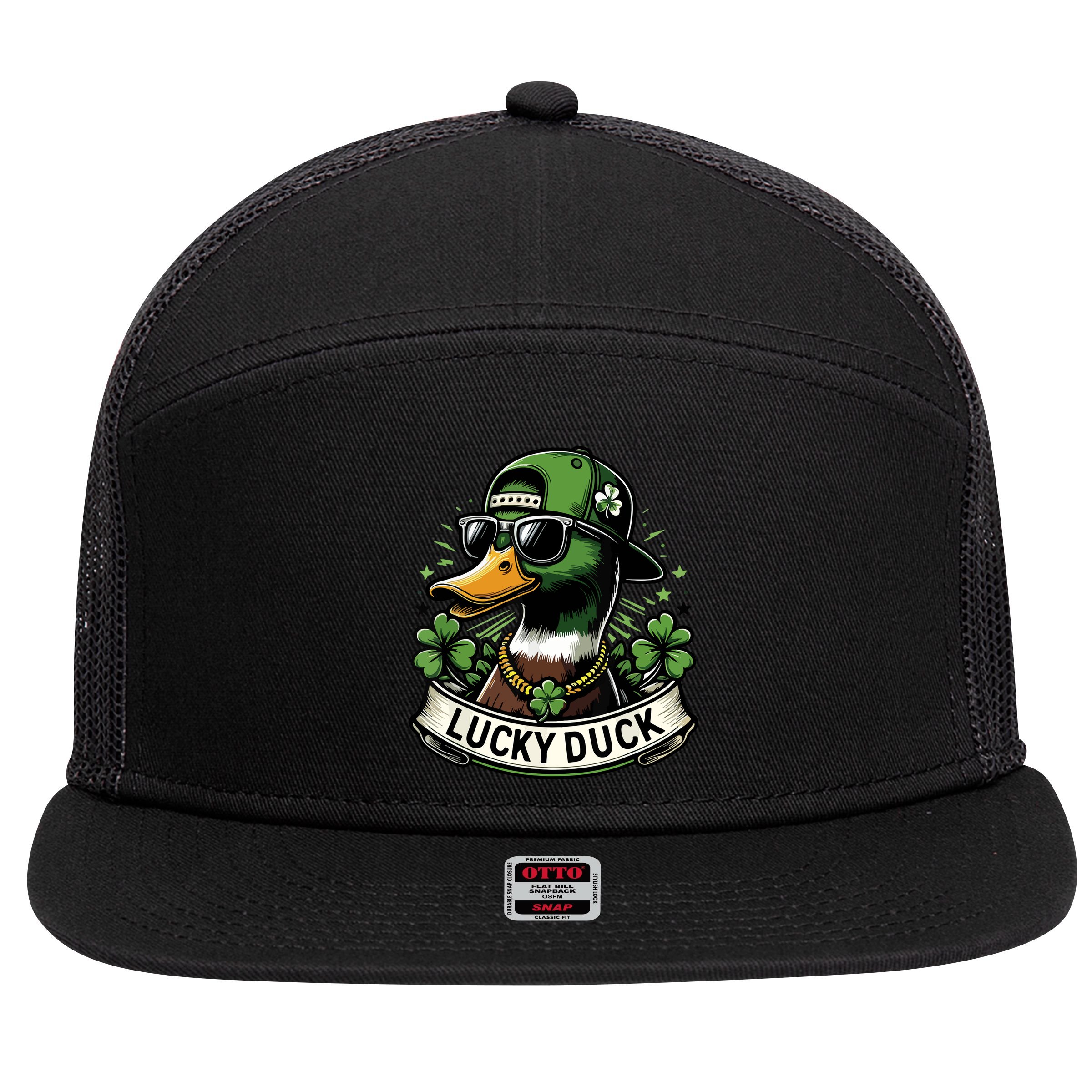 Waterfowl Lovers 7 Panel Mesh Trucker Snapback Hat