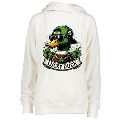 Waterfowl Lovers Womens Funnel Neck Pullover Hood