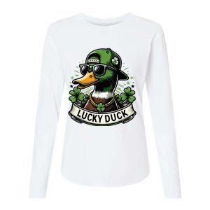 Waterfowl Lovers Womens Cotton Relaxed Long Sleeve T-Shirt