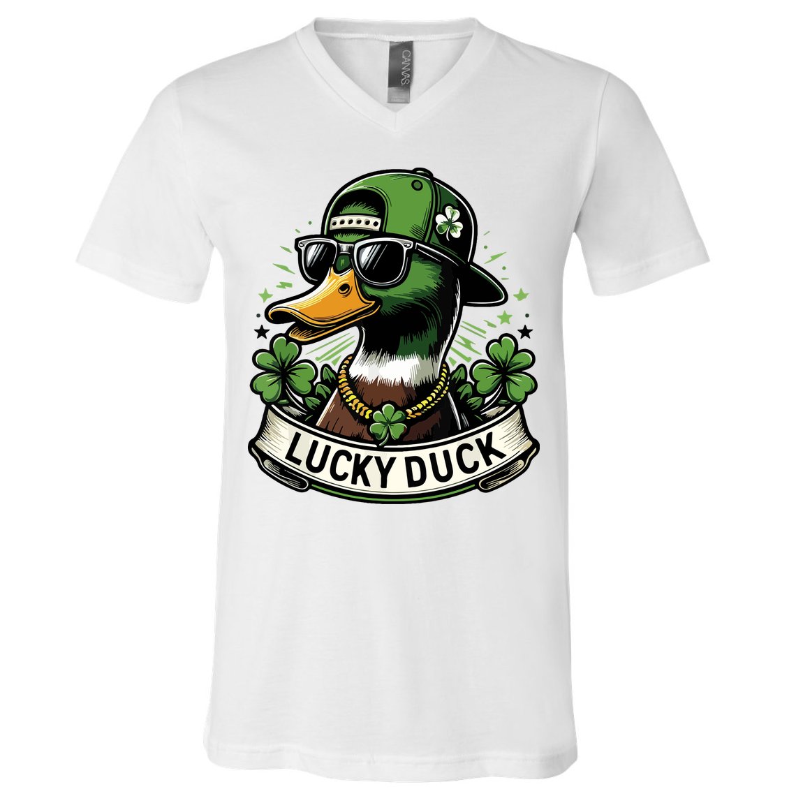 Waterfowl Lovers V-Neck T-Shirt