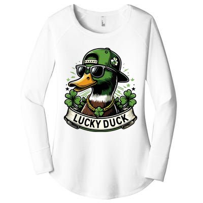 Waterfowl Lovers Women's Perfect Tri Tunic Long Sleeve Shirt