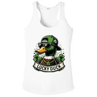 Waterfowl Lovers Ladies PosiCharge Competitor Racerback Tank