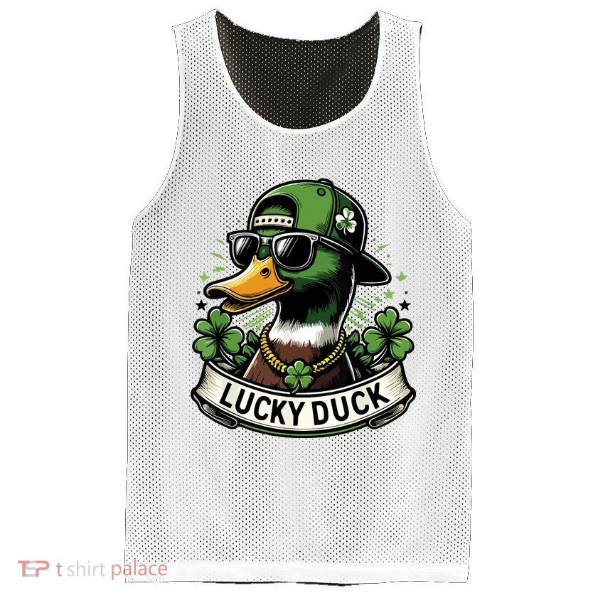 Waterfowl Lovers Mesh Reversible Basketball Jersey Tank