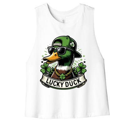 Waterfowl Lovers Women's Racerback Cropped Tank